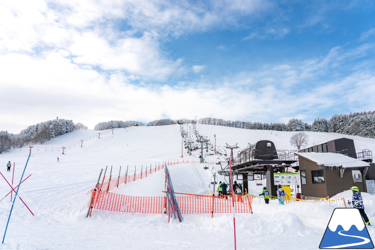 北長沼スキー場｜晴天＋粉雪＝最高！素晴らしいコンディションで、2月がスタート(^^)/